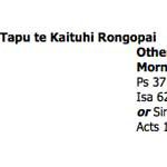 NZLectionary