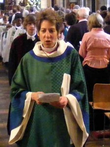 Presiding Bishop Katharine in Southwark cathedral