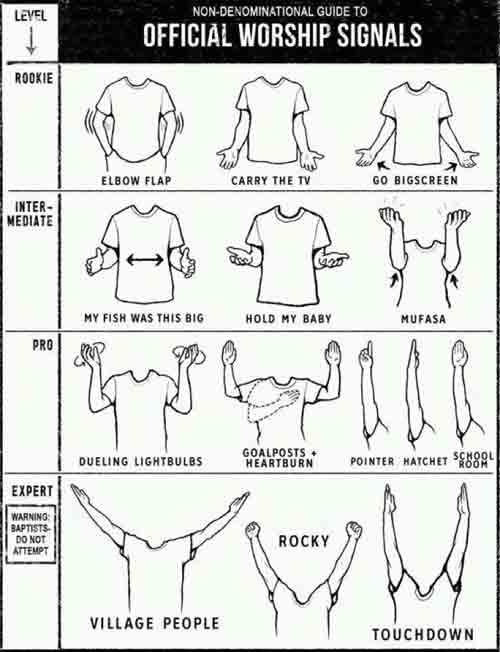 Official Worship Signals