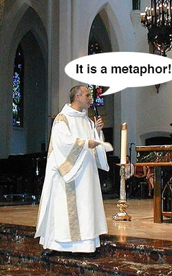 it is a metaphor!