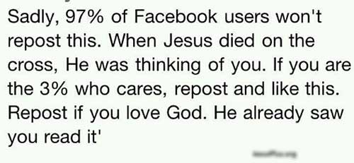 facebook Jesus