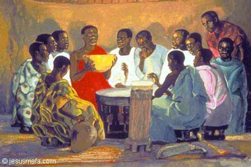 Jesus Mafa Last Supper