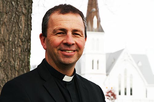 Bishop-elect Andrew Hedge