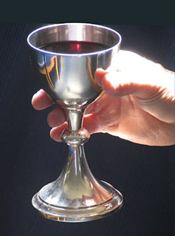 Chalice of wine