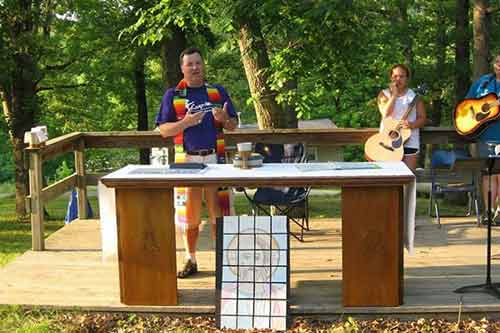 Open air Eucharist