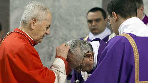 Pope Francis on Ash Wednesday