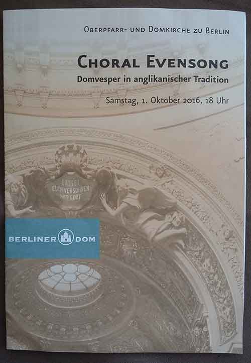 Choral Evensong