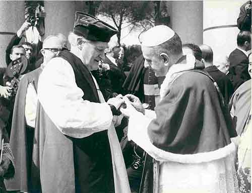 Archbishop Michael Ramsay Pope Paul VI