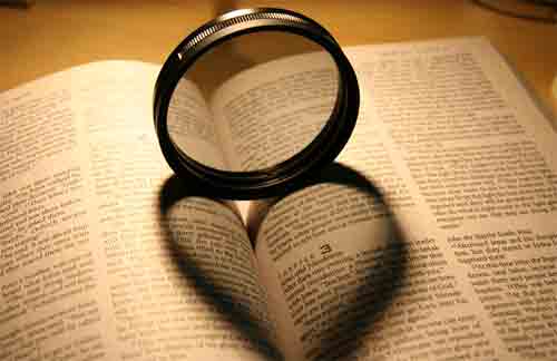 Heart lens of the Bible