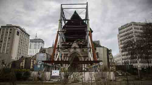 Post-Quakes ChristChurch Cathedral