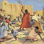 Jesus drives out the merchants Mafa Sml