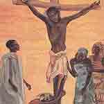 Jesus Mafa Crucifixion Sml
